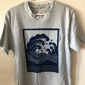 Outerknown wave tee shirt